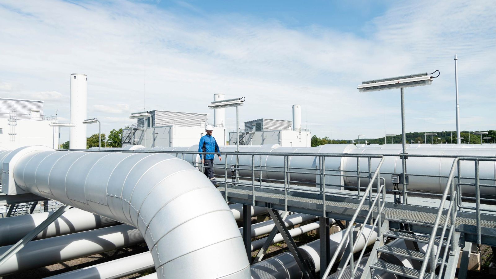 Pipelines am OGE Standort Herbstein